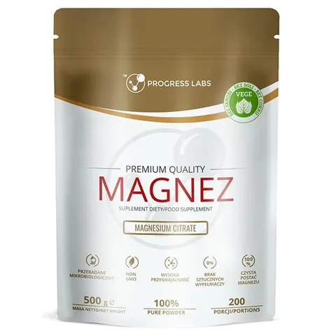 Progress Labs Cytrynian Magnez (500g)