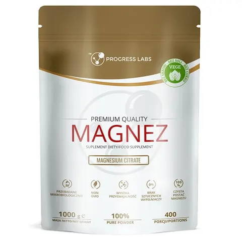 Progress Labs Cytrynian Magnez (1000g)