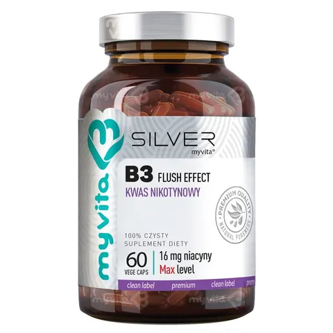 MyVita Silver Niacyna B3 Flush (120 kap)