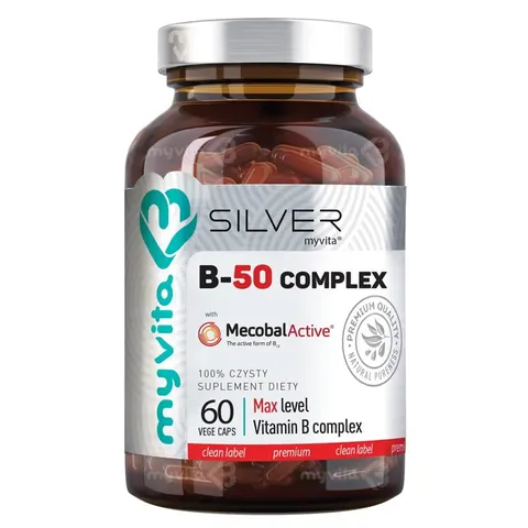 MyVita Silver Witamina B50 Complex (60 kap)