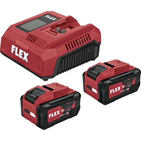 Zestaw akumulatorów XT i ładowarka 18 V P-Set 18-88 XT CA2 FLEX