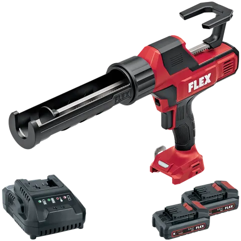 Akumulatorowy wyciskacz do mas 18V CG 310 18 C + P-Set 22 Q FLEX