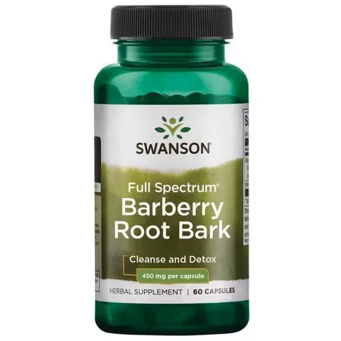 Swanson Barberry Root Bark 450mg(60kap)