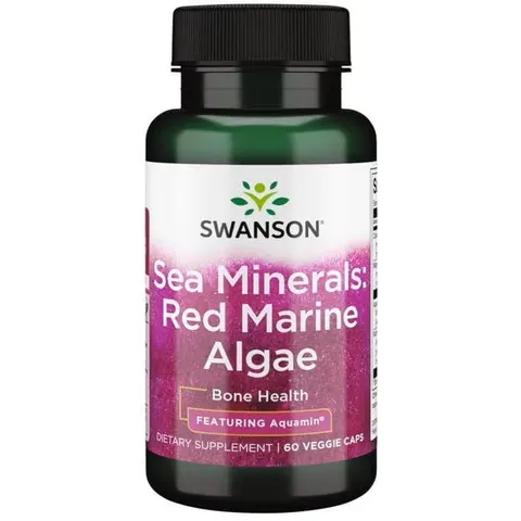 Swanson Sea Minerals Red Marine Algae (60kap)
