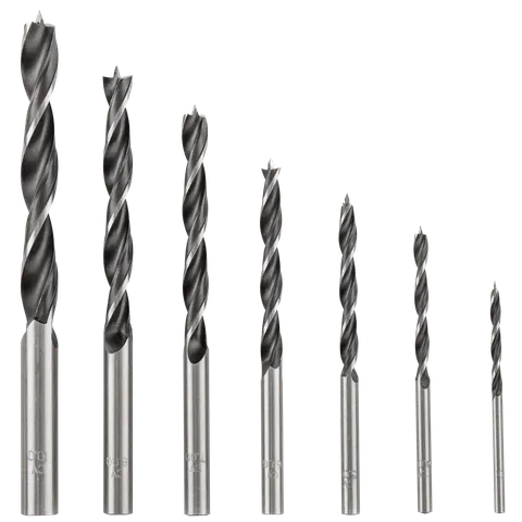 Zestaw 7 wierteł do drewna 3–10 mm D-W D3-10 Set VE7 FLEX