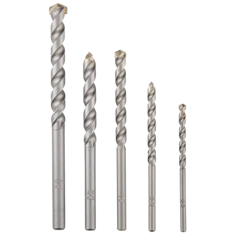 Zestaw 5 wierteł do kamienia 5–12 mm D-S D5-12 Set VE5 FLEX