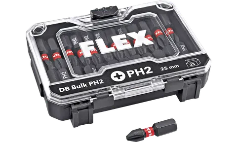 Bity PH2 25 mm, 25 szt. DB Bulk PH2-25mm VE25 FLEX