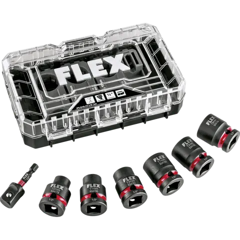 Zestaw nasadek udarowych 1/2" 10-19 mm IPS D10-19 1/2" Set FLEX