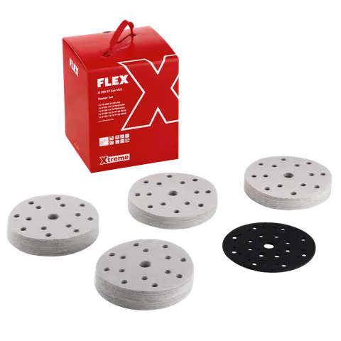 Zestaw papieru ściernego Universal Xtreme Ø150 mm, 5 szt. D150 ST-Set VE5 FLEX