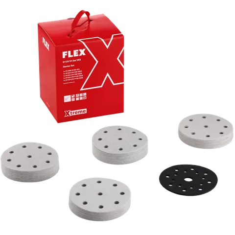 Zestaw papieru ściernego Universal Xtreme Ø125 mm, 5 szt. D125 ST-Set VE5 FLEX