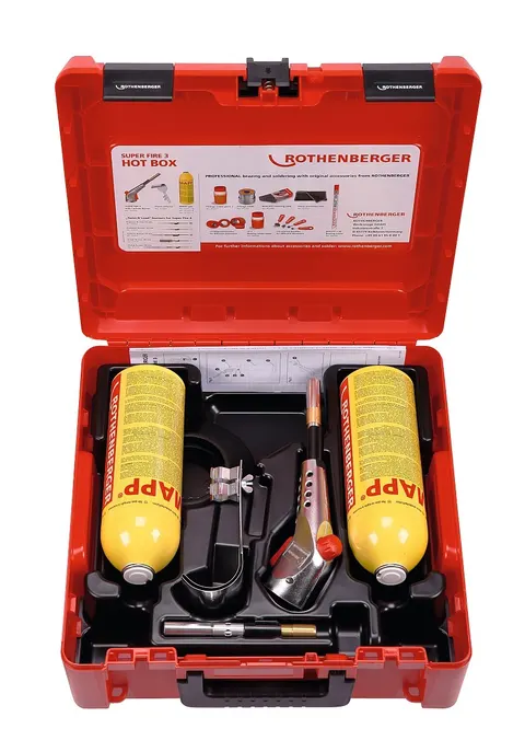 Zestaw Palnik SUPER FIRE 3 HOT BOX ROTHENBERGER