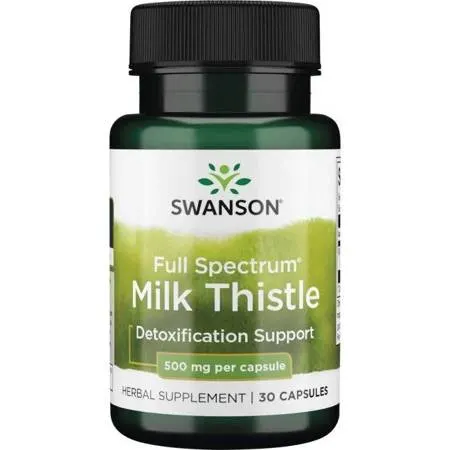 Full Spectrum Milk Thistle - Ostropest 30 kaps. Swanson