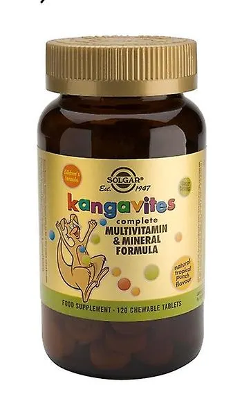 Solgar Kangavites smak tropikalny (120 pastylek)
