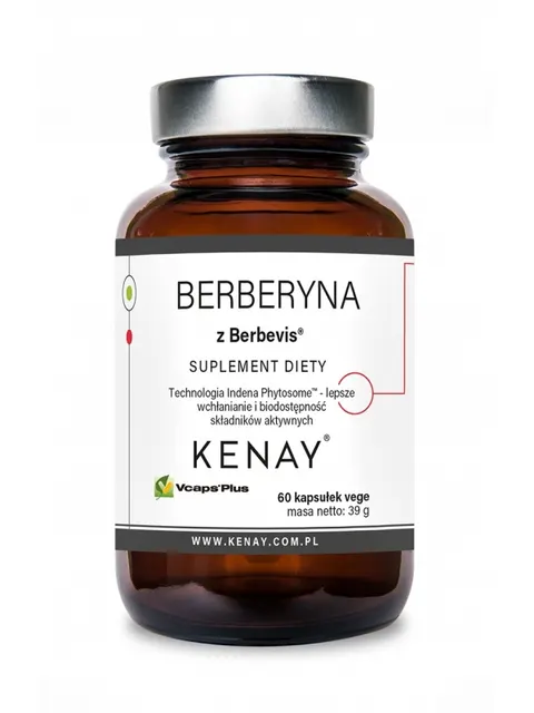 KENAY Berberyna fitosomowa z Berbevis (60 kaps.)