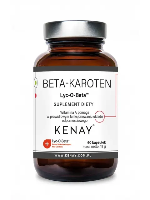 KENAY Beta karoten (Prowitamina A) Lyc-O-Beta (60 kaps.)