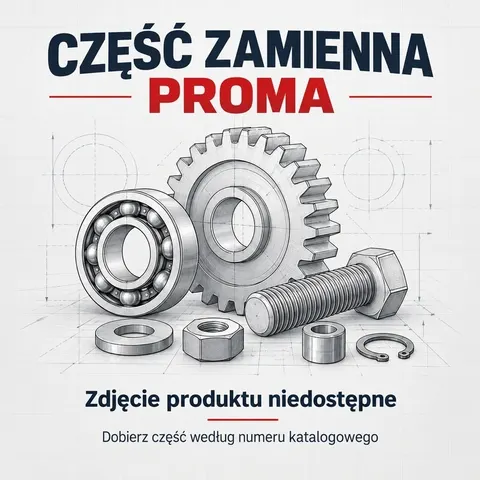 Prowadnica górna taśmy tnącej PP-250 PROMA
