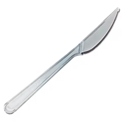 Nóż transparentny SUPERIOR 18 cm 50 sztuk