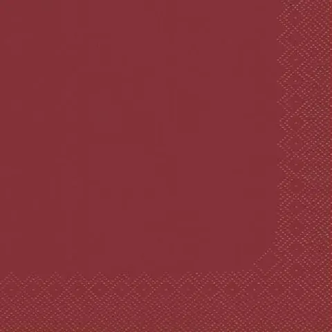 AHA serwetka 2-W 33x33 BORDO 250 szt