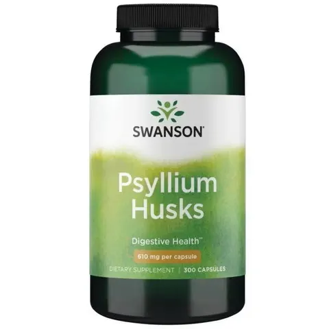 Swanson Psyllium Husks 610mg (300kap)