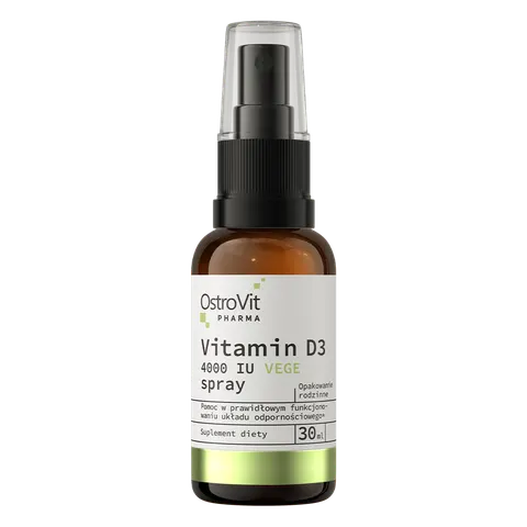 OstroVit Pharma Witamina D3 4000 IU VEGE w sprayu (30 ml)