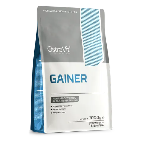 OstroVit Gainer 1000 g truskawkowo-bananowy