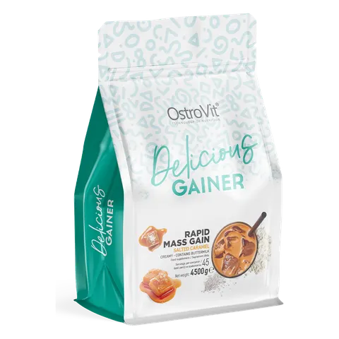 OstroVit Delicious Gainer 4500 g słonego karmelu