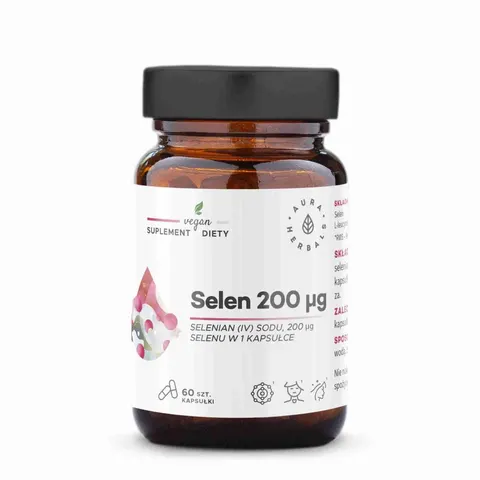 Aura Herbals Selen 200 µg selenian (IV) sodu (60 kap)