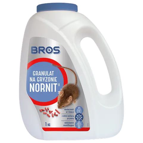 BROS Granulat na gryzonie NORNIT, 1 kg
