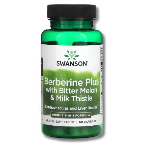 SWANSON Berberine Plus 60 kaps.