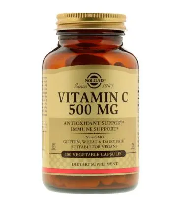 Solgar Witamina C 500mg (100 kap)