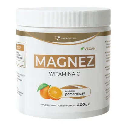 Progress Labs Magnez smak pomarańcza (400g)