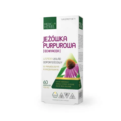 Medica herbs jeżówka purpurowa 420mg 60 kapsułek