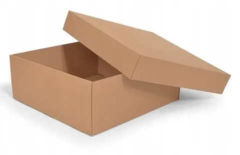Karton 34x34x12 na tort kraft pudełko z pokrywką a1/50