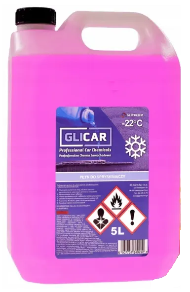 Płyn do spryskiwaczy zimowy 5L Glicar a1/4