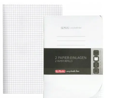 Zeszyt wkład do segregatora A4 40k Herlitz biały