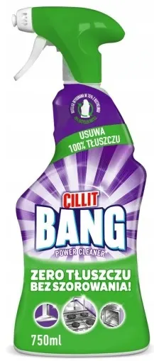 Cillit Bang expert odtłuszczacz zielony 750ml 1/6