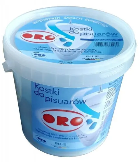 Kostki do pisuaru niebieskie Oro 1kg