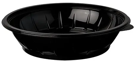 Pojemnik sałatkowy PET czarny 1000ml a50/9 45197 (SUP)