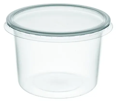Pojemnik okrągły 400ml PP 8116C a50/10 *115 (bez SUP)