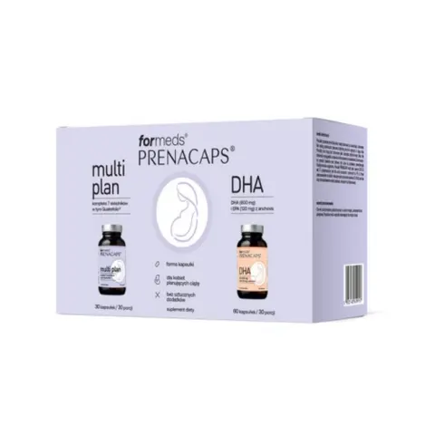 Formeds PRENACAPS MULTI PLAN + DHA Planowanie ciąży (30kap+60kap)