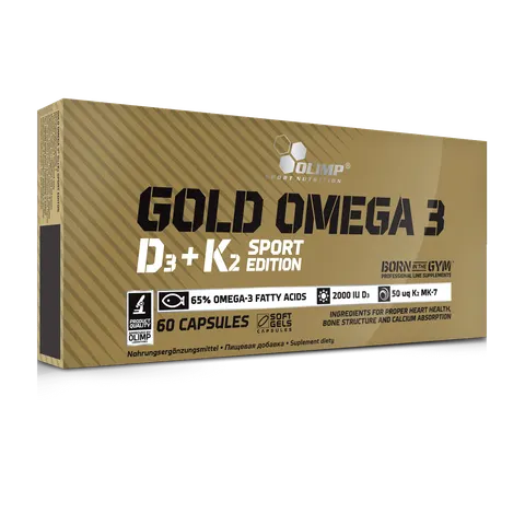 Olimp Gold Omega 3 D3 + K2 (60kap)