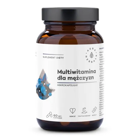 Aura Herbals Multiwitamina dla mężczyzn (60kap)