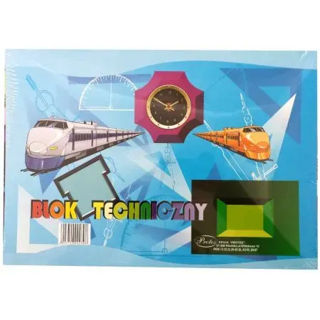 Blok techniczny A3 biały Protos a1/10