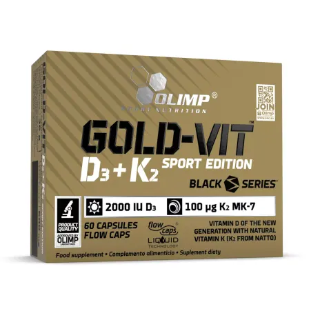 Olimp Gold-Vit® D3+K2 2000 IU (60kap)Sport Edition