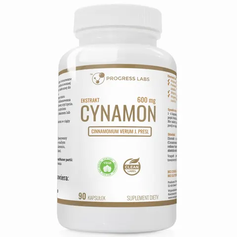 Progress Labs Cynamon cejloński 600mg (90kap)