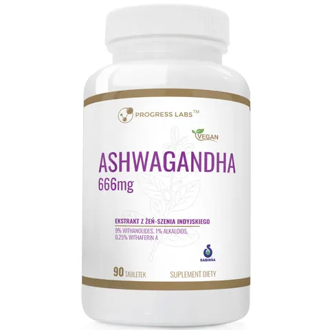 Progress Labs Ashwaganda 666mg (90 tab)
