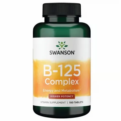 Swanson Kompleks witaminy B-125 (100 tab)