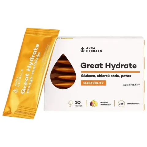 Aura Herbals Great Hydrate mango-marakuja saszetki (10 szt)