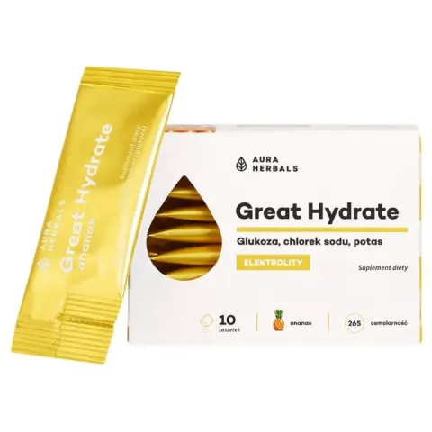 Aura herbals Great Hydrate ananas saszetki (10 szt)