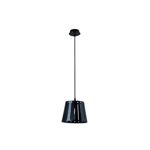 Lampa wisząca, dekoracyjna 1xE14, czarna